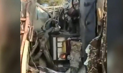 Rusya’da yolcu otobüsü ve TIR çarpıştı: 5 ölü, 19 yaralı