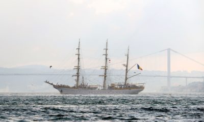 Romanya Donanması’nın 81 yaşındaki askeri gemisi İstanbul’da