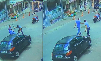 Esenyurt’ta silahlı kavga; yerdeki adama böyle ateş etti
