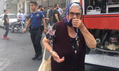 Kağıthane’de panik anları! Her yeri duman kapladı