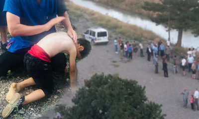 Sulama kanalına düşen Taner’i öğretmen kurtardı, doktor ilk müdahaleyi yaptı