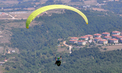 11 ilin yamaç paraşütü sporcuları Yalova’da buluştu