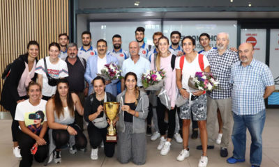 Avrupa İkincisi olan İAÜ Voleybol Kadın Takımı İstanbul’a geldi