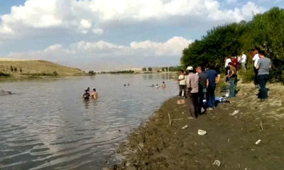 Murat Nehri’ne giren 3 çocuk boğuldu, 2’si kayboldu