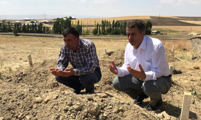 Nehirde boğulan 4 çocuk, yan yana toprağa verildi