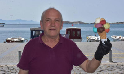 Hayata dönen Nazmi Usta meşhur dondurmasının sırrını paylaştı
