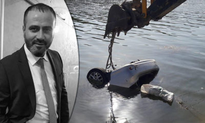 Otomobil sulama kanalına uçtu; sürücü boğuldu