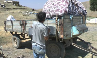Yaylacılar, Kurban Bayramı için dönüş yolunda
