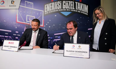 Basketbol Milli Takımları ile Total Oil Türkiye sponsorluk anlaşması imzaladı