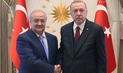 Cumhurbaşkanı Erdoğan, Özbek Bakan Kamilov’u kabul etti