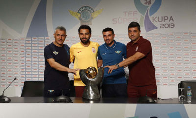 TFF Süper Kupa öncesi iki takım ortak basın toplantısı düzenledi