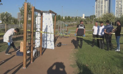Zeytinburnu’nda spor aletlerine asılı ceset bulundu