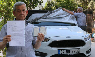 Kullandığı otomobilin sahte belgelerle satıldığını öğrendi