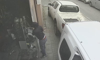 Tuzla’da iş yerinin deposundaki kabloları böyle çaldılar