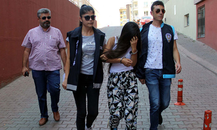 Bir ayda 8 hırsızlık olayına karışan Ebru tutuklandı