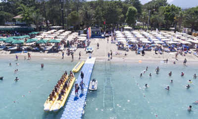 Kemer’e, bayramda 400 bin tatilci