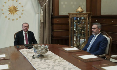 Erdoğan, MİT Başkanı Fidan’ı kabul etti
