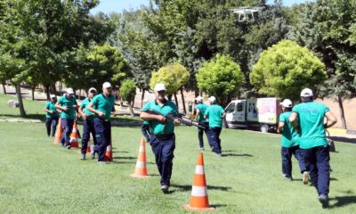 Gaziantep’te kurban yakalama timi drone da kullanacak