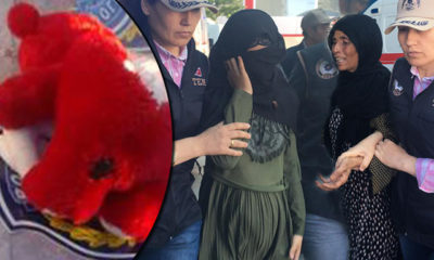 Oyuncak ayı içinde patlayıcı ele geçirildi