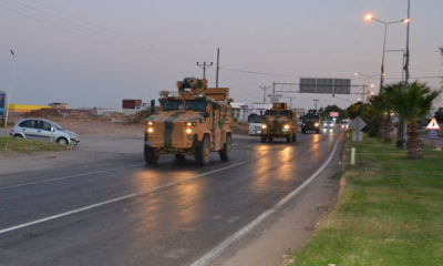 Suriye sınırına askeri sevkiyat