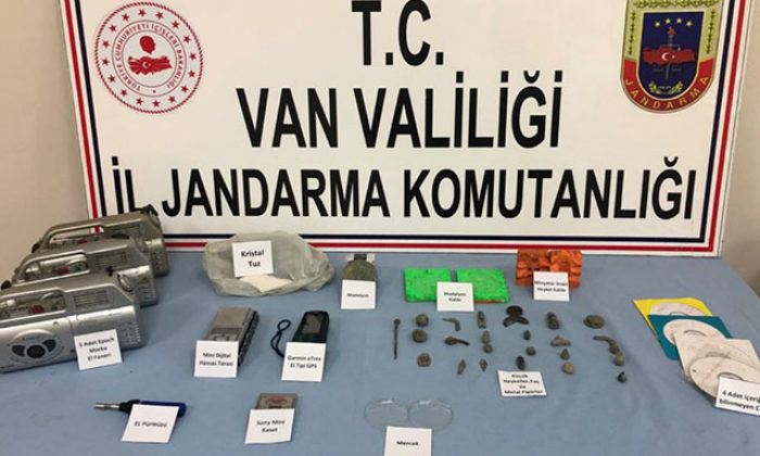 Van’da tarihi eser operasyonu