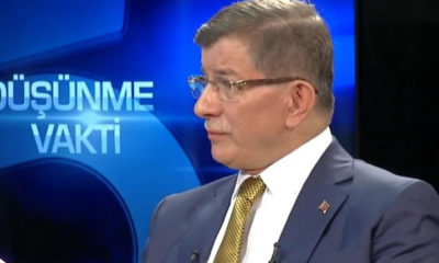 AHMET DAVUTOĞLU’NDAN ŞOK SÖZLER! “TEHDİT ALIYORUM..”