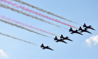 BÜYÜK TAARRUZ’UN YIL DÖNÜMÜNE ÖZEL ”TÜRK YILDIZLARI” ESTİ, GEÇTİ!.