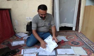 DİYARBAKIR’DAKİ ADAMIN 7 DİPLOMASI VAR FAKAT İŞSİZ!..