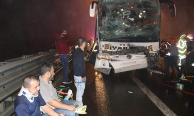 BOLU DAĞI’NDA FECİ KAZA: ÇOK SAYIDA YARALI VAR!.