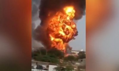 KİMYA FABRİKASINDA PATLAMA!. 13 ÖLÜ ÇOK SAYIDA YARALI VAR!..