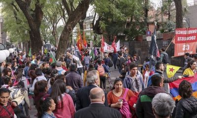 PKK YANDAŞLARI ERMENİ GRUPLARLA GÖSTERİ DÜZENLEDİ!.
