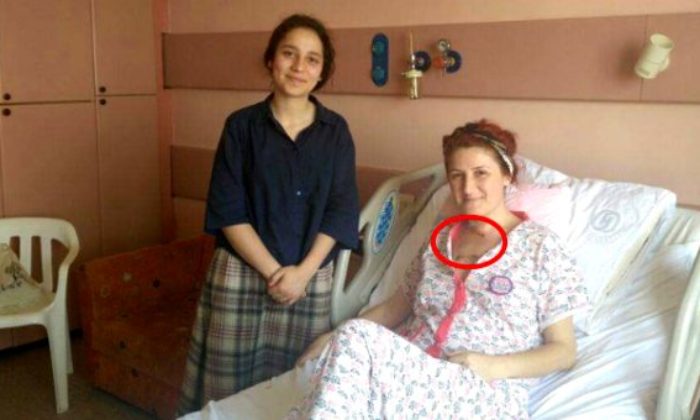 BOĞAZINDAN 5 KEZ BIÇAKLANAN KADININ VİDEO İSYANI!.