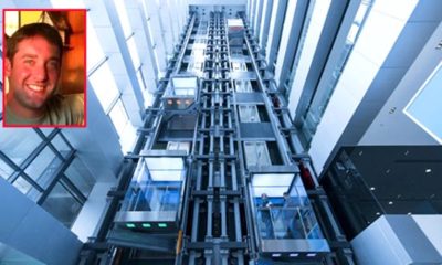 DÜŞEN ASANSÖR KABİNİNE SIKIŞAN ADAM HAYATINDAN OLDU!.