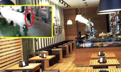 HESAP YÜKSEK GELİNCE KAFEYE MOLOTOFLA SALDIRDI!.