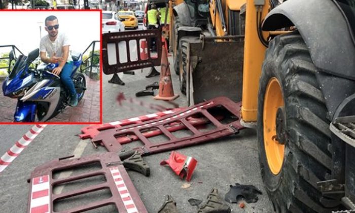 FECİ KAZA! KEPÇENİN DİŞLİSİNE SAPLANDI!.