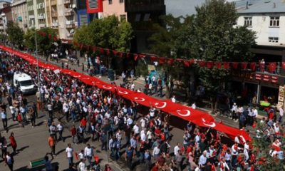 BİNLERCE YURTTAŞ “TERÖRE  LANET KARDEŞLİĞE  DAVET” ÇAĞRISI  YAPTI!.