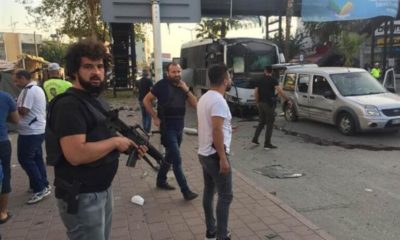 ADANA’DA BOMBALI SALDIRI!. ÇOK SAYIDA YARALI VAR!..
