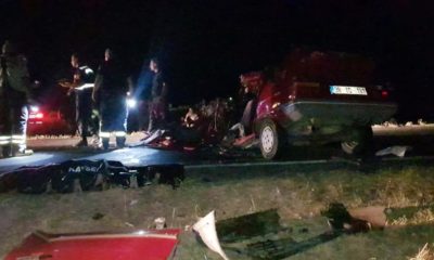 FECİ KAZA!. ÖLÜ VE YARALI VAR!..