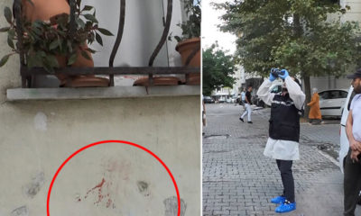 KAN DONDURAN OLAY!. KANLI ELLERİYLE YARDIM İSTEDİ!..