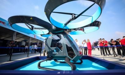 TÜRKİYE’NİN İLK UÇAN ARABASI “CEZERİ” GÖRÜCÜYE ÇIKTI..