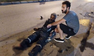 KORKUNÇ KAZA!. AYAK BİLEĞİ KOPTU!..
