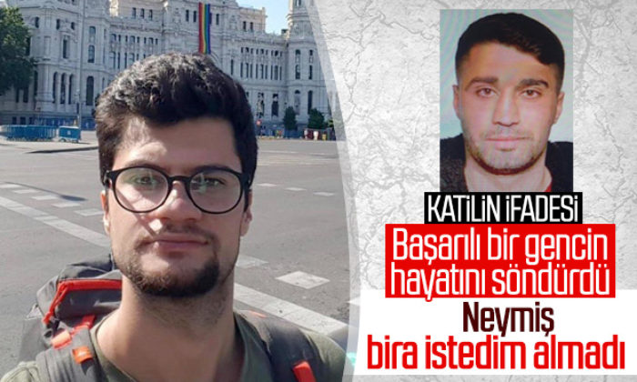 BİRA PARASI VERMEYEN ÜNİVERSİTELİ GENCİ ÖLDÜREN ALÇAK MAHKEMEYE SEVK EDİLDİ..