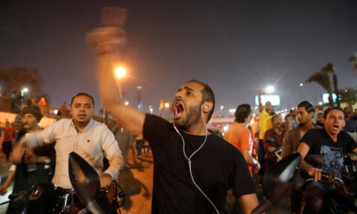 MISIR HALKI SOKAKLARA İNİNCE İSRAİL’İ KORKU SARDI!.