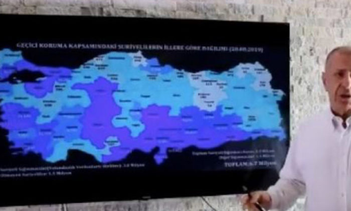 İYİ PARTİLİ FAŞİST ÖZDAĞ SURİYELİLERİ HEDEF ALDI!..