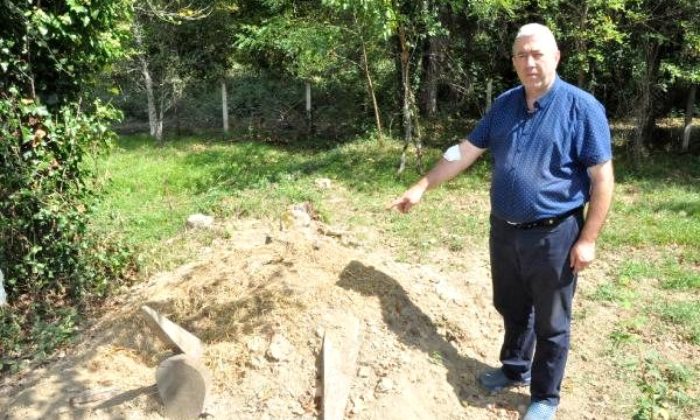 40 GÜN ÖNCE DEFNEDİLEN VATANDAŞIN MEZARINDA KORKUTAN MANZARA!..
