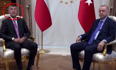 ÇEKYA BAŞBAKANI BABİS CUMHURBAŞKANLIĞI KÜLLİYESİNDEN GÖZLERİNİ ALAMADI!.