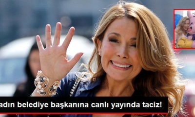 KADIN BELEDİYE BAŞKANI CANLI YAYINDA TACİZE UĞRADI!.