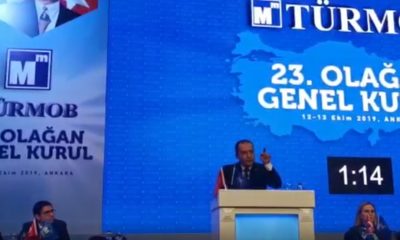 SALON ALKIŞLAYARAK AYAĞA KALKTI!. “SAVAŞ YOKTUR İT VE ÇAKAL TEMİZLEME OPERASYONU VARDIR!.”