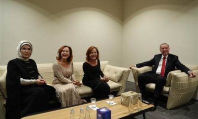 BAŞKAN ERDOĞAN DÜNYACA ÜNLÜ İKİZ KARDEŞLERLE BİR ARAYA GELDİ!..
