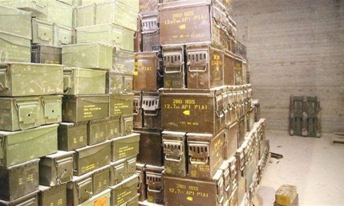 ABD’NİN PYD’Lİ TERÖRİSTLERE YOLLADIĞI BİNLERCE TIR SİLAH VE MÜHİMMAT CEPHANESİ ELE GEÇİRİLDİ!.